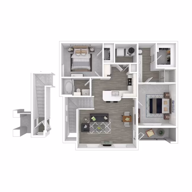 B1 U 407 floor plan
